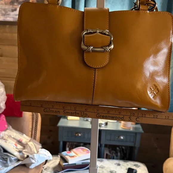 Patricia Nash Mustard Yellow Shoulder Bag - NWT - Picture 4 of 13